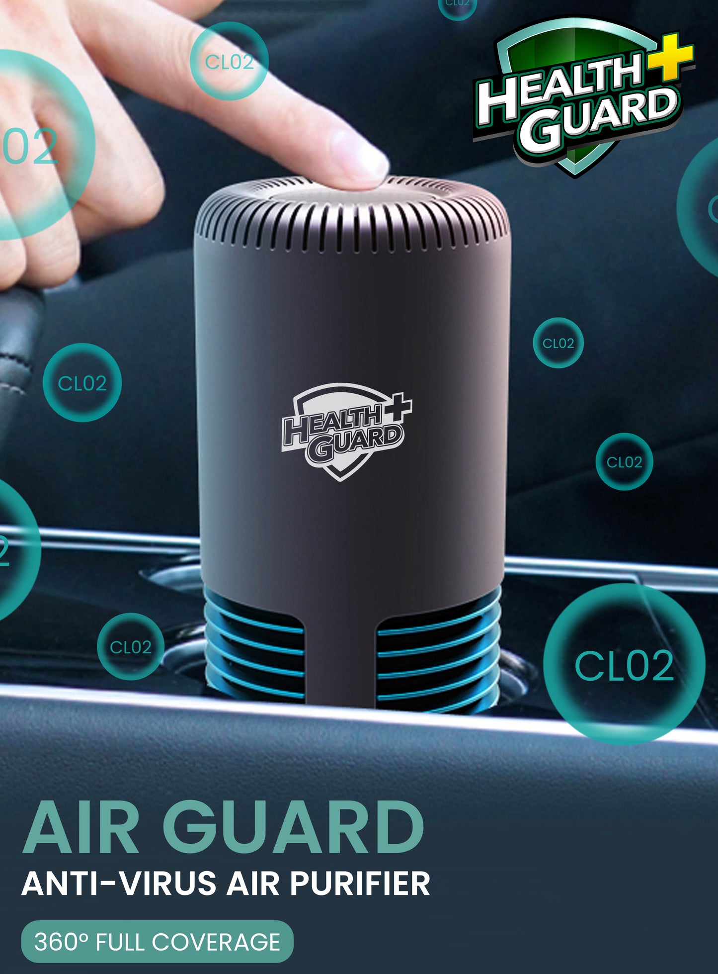 Health Guard Air Guard Anti-Virus Air Purifier (HG-GRD)