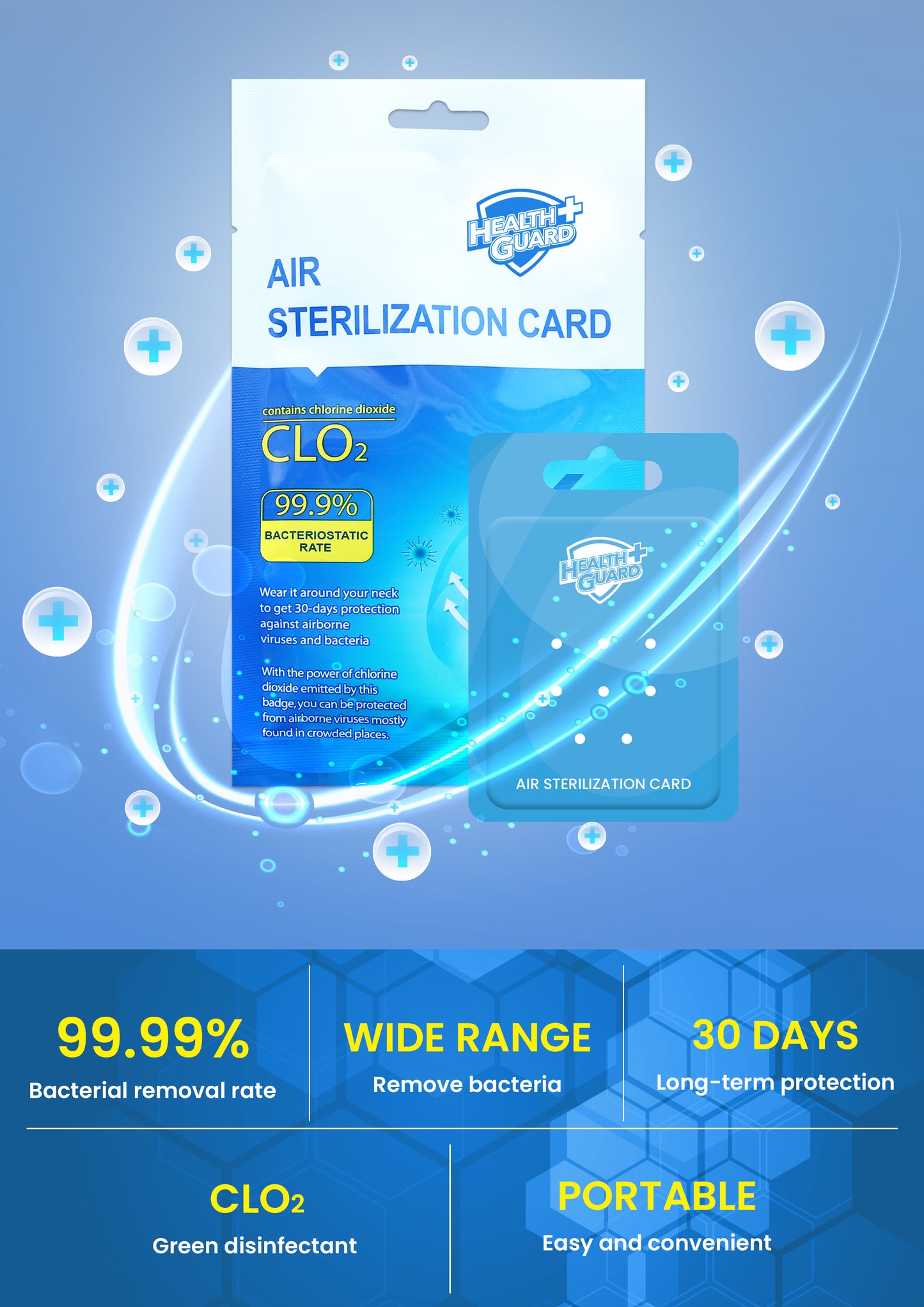 Health Guard Air Sterilization Card (HG-ASC)