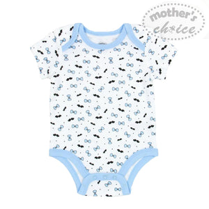 Mother's Choice 3 Pack Short Sleeves Onesie (Little Gents Club/ IT2015)