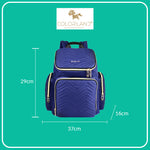 Load image into Gallery viewer, Colorland Mommy Travel Diaper Backpack (BP146-D/Blue)
