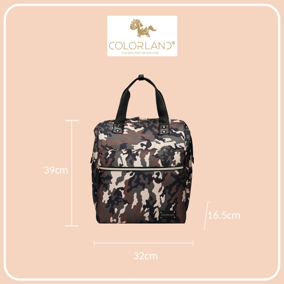 Colorland Mommy Diaper Backpack (BP124-B/Camouflage)
