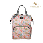 Load image into Gallery viewer, Colorland Mommy Diaper Backpack (BP156-H/Peach)
