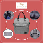 Load image into Gallery viewer, Colorland Mommy Diaper Backpack (BP124-C/Gray)
