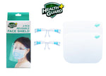 Load image into Gallery viewer, Health Guard 2 pcs Reusable Protective Face Shields with Box (HH-015)
