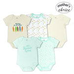 Load image into Gallery viewer, Mother&#39;s Choice 5 Pack Short Sleeve Onesie (Summer Loving/ IT2154)
