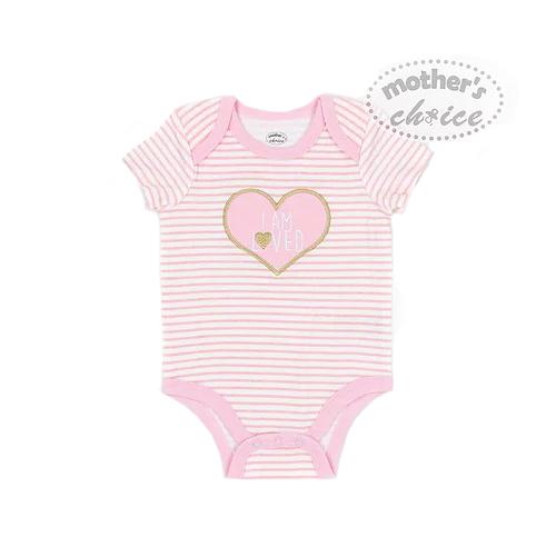 Mother's Choice 3 Pack Short Sleeves Onesie (I am Love/ IT2014)