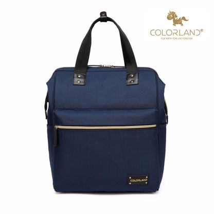Colorland Zara Baby Changing Backpack (BP124-F/Navy Blue)