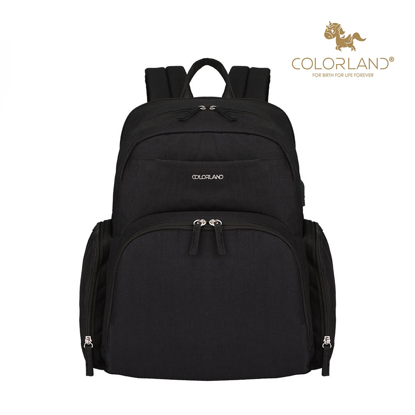 Colorland Kate Baby Changing Backpack (BP155-A/Black)