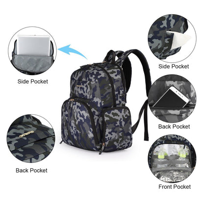 Colorland Kate Baby Changing Backpack (BP155-D/Camo)