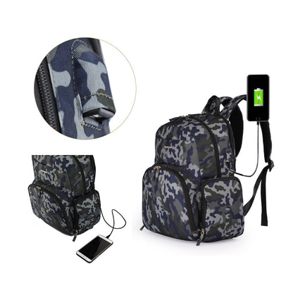 Colorland Kate Baby Changing Backpack (BP155-D/Camo)
