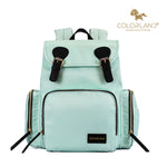 Load image into Gallery viewer, Colorland Mommy Diaper Backpack (BP235-B/Mint Green)
