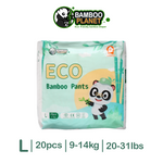 Load image into Gallery viewer, Bamboo Planet Eco-Friendly Bamboo Diaper Pants (Large 20pcs/Pack)
