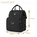 Load image into Gallery viewer, Colorland Backpack with Sterilizing Function using Ozone and Innovative Air Purification Technology (BP160-A/Black)
