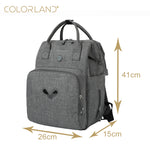 Load image into Gallery viewer, Colorland Backpack with Sterilizing Function using Ozone and Innovative Air Purification Technology (BP160-B/Gray)
