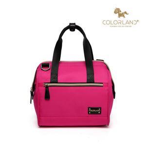 Colorland Mommy Diaper Tote Cooler / Lunch Bag (CO002-E/Rose Red)