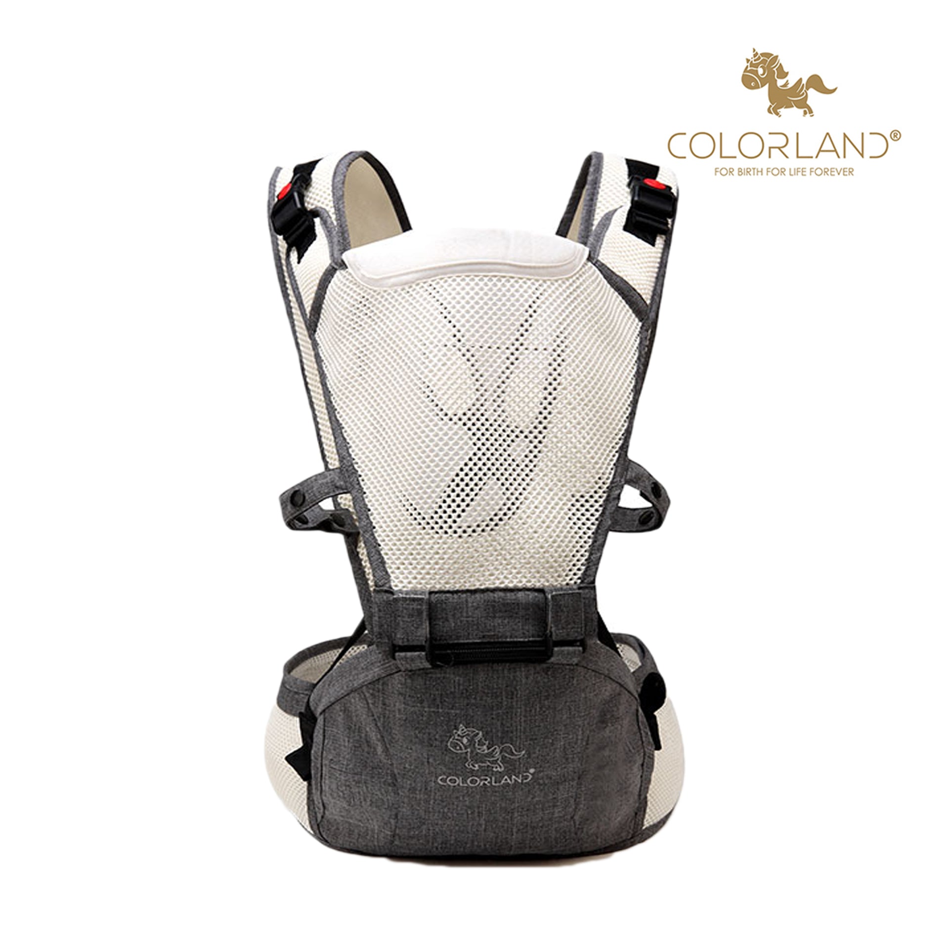 Colorland Hip Seat Baby Carrier (BC025-D/Gray)