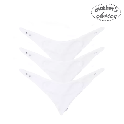 Mothers Choice 3 Pack Reversible Bandana Bib (IT11678)