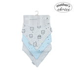 Load image into Gallery viewer, Mother&#39;s Choice 3 Pack Reversible Bandana Bib (IT11680)
