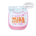 Load image into Gallery viewer, Mother&#39;s Choice 2 Pack Super Cotton Bib (IT1323/Miss Cutie)
