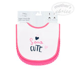 Load image into Gallery viewer, Mother&#39;s Choice 2 Pack Super Cotton Bib (IT1324/So Cute)
