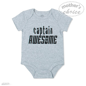 Mother's Choice 5 Pack Short Sleeve Onesie (Captain Awesome/ IT2029)