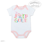 Load image into Gallery viewer, Mother&#39;s Choice 5 Pack Short Sleeve Onesie (Free and Happy/ IT2031)
