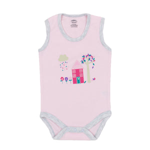 Mother's Choice 3 Pack Sleeveless Onesie (Sweet Home/IT2356)