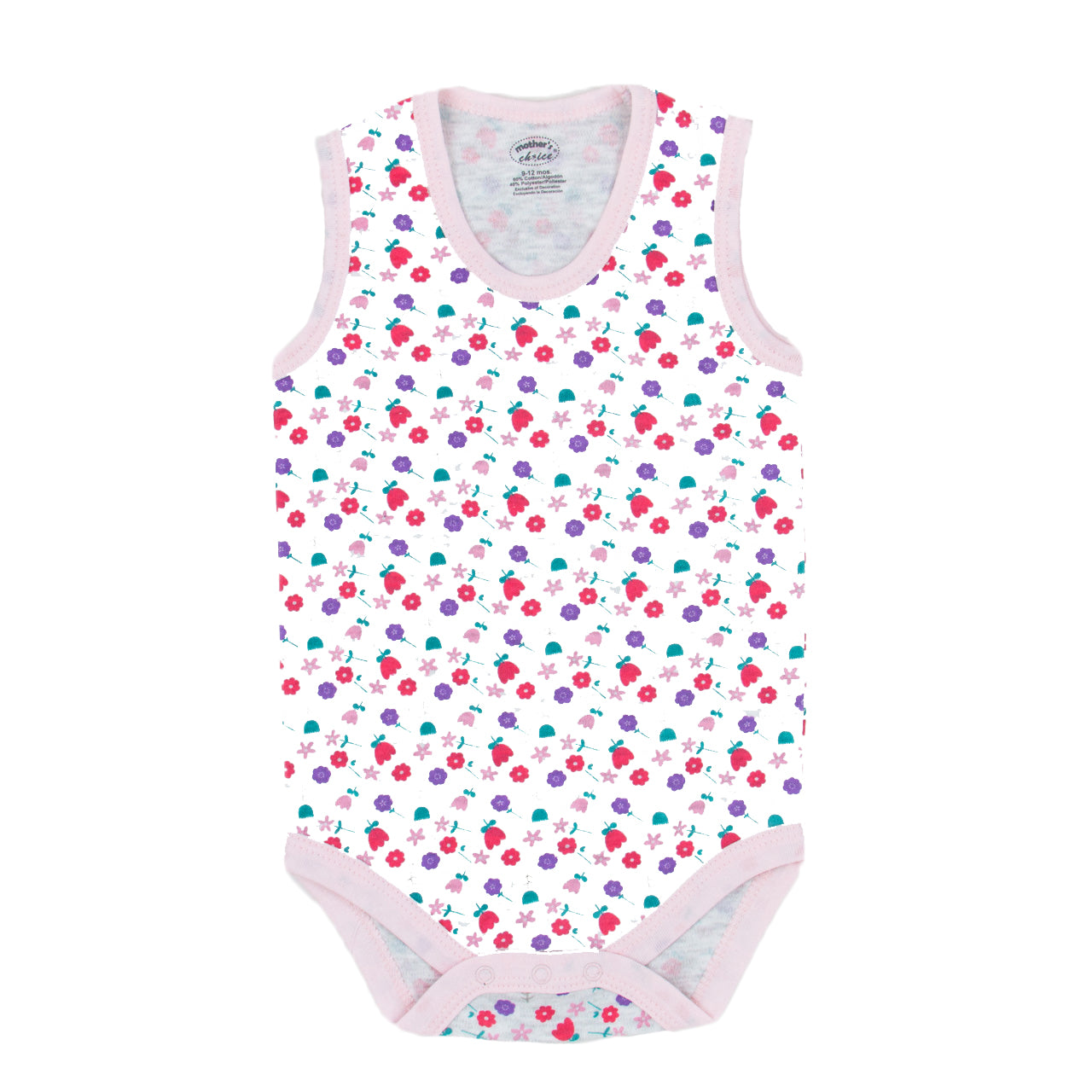 Mother's Choice 3 Pack Sleeveless Onesie (Sweet Home/IT2356)