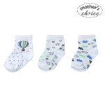 Load image into Gallery viewer, Mother&#39;s Choice 3 Pairs Infant Cute Baby Gift Box Socks (IT2464)
