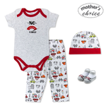 Load image into Gallery viewer, Mother&#39;s Choice 4 Piece Layette Gift Set (IT2668-No Limit)
