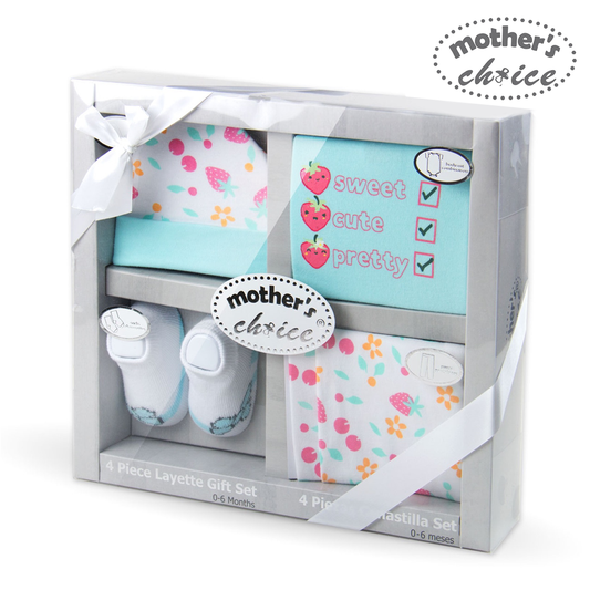 Mother's Choice 4 Piece Layette Gift Set (IT2669-Sweet Pretty)