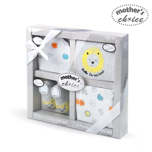 Mother's Choice 4 Piece Layette Gift Set (IT2670-Hello)