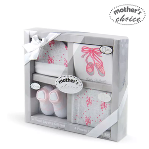 Mother's Choice 4 Piece Layette Gift Set (IT2716-Ballerina)