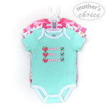 Load image into Gallery viewer, Mother&#39;s Choice 3 Pack Short Sleeves Onesie (Sweet Cute Pretty/IT2822)
