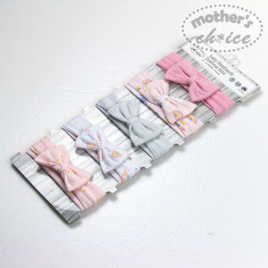 Mother's Choice 5 Piece Baby Headband Set (IT3532/Pink Unique)