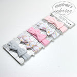 Load image into Gallery viewer, Mother&#39;s Choice 5 Piece Baby Headband Set (IT3533/Pink Elephant)
