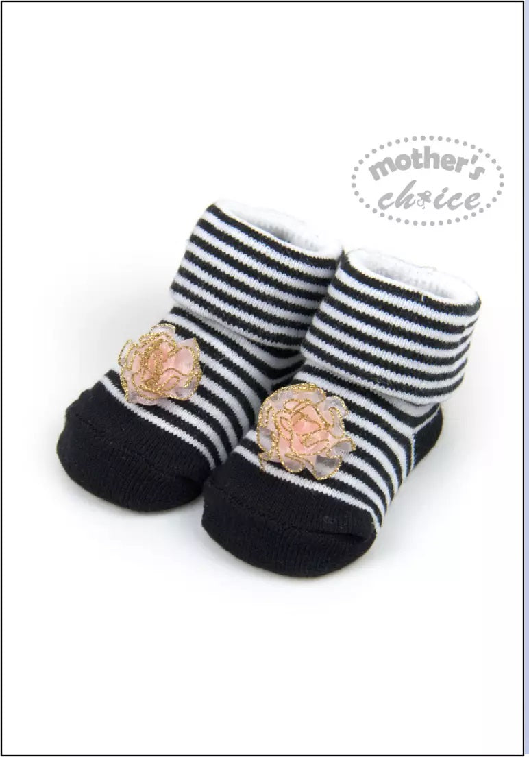 Mother's Choice 4 Pack Infant Gift Box Socks (IT3541)