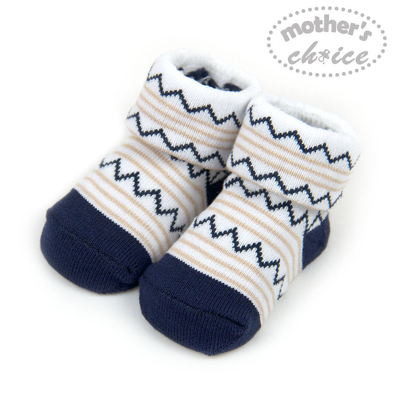 Mother's Choice 4 Pack Infant Gift Box Socks (IT3543)
