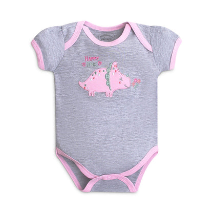 Mother's Choice 3 Pack Bodysuit, Shorts and Socks Set (IT3621/Happy Dino)