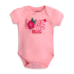 Load image into Gallery viewer, Mother&#39;s Choice 3 Pack Bodysuit, Shorts and Socks Set (IT3623/Love Bug)
