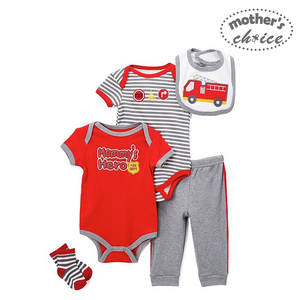 Mother's Choice 5 Piece Clothing Set (Mommy's Hero/ IT9005)