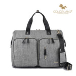 Load image into Gallery viewer, Colorland Mommy Diaper Tote Bag TT199-C/Gray)
