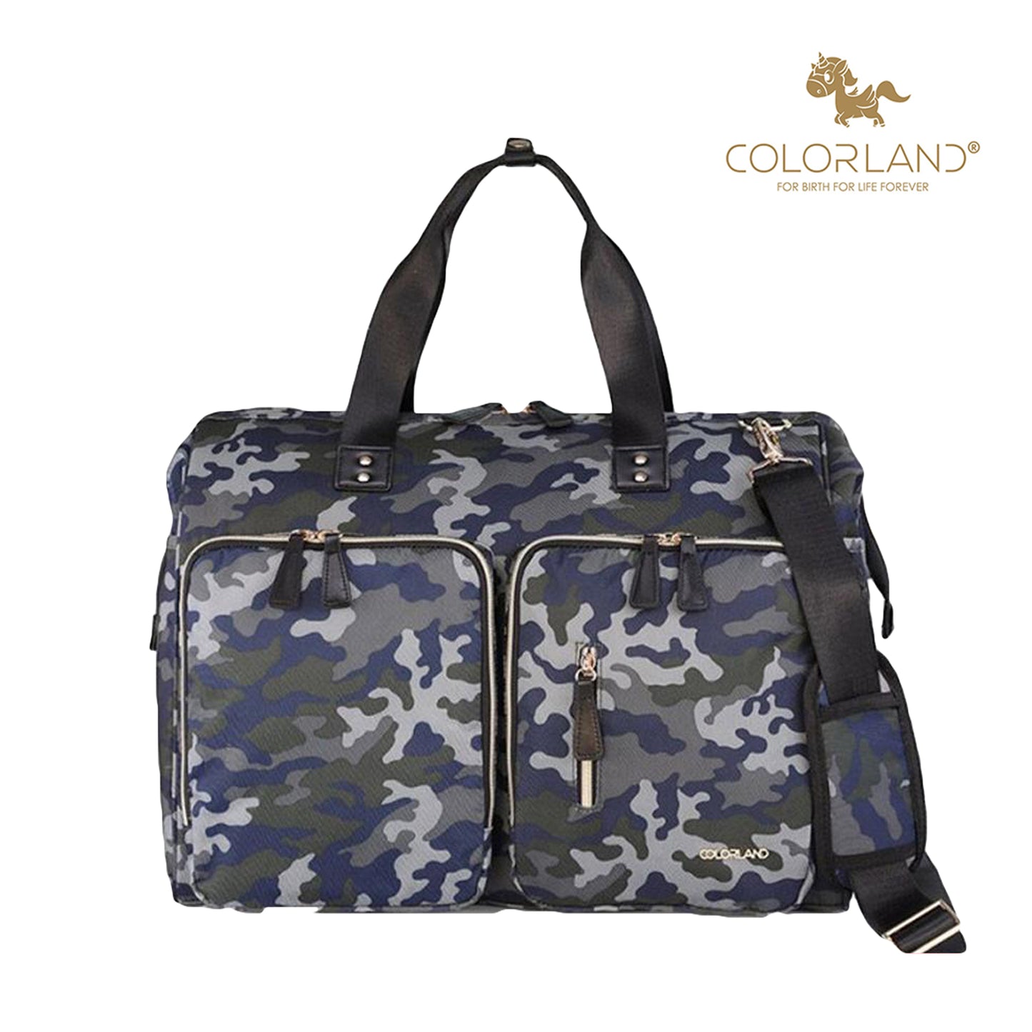 Colorland Hanna Tote Baby Changing Bag (TT199-D/Camouflage)