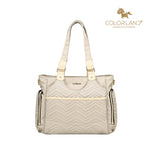 Load image into Gallery viewer, Colorland Mommy Diaper Tote Bag (TT313-C/Khaki)

