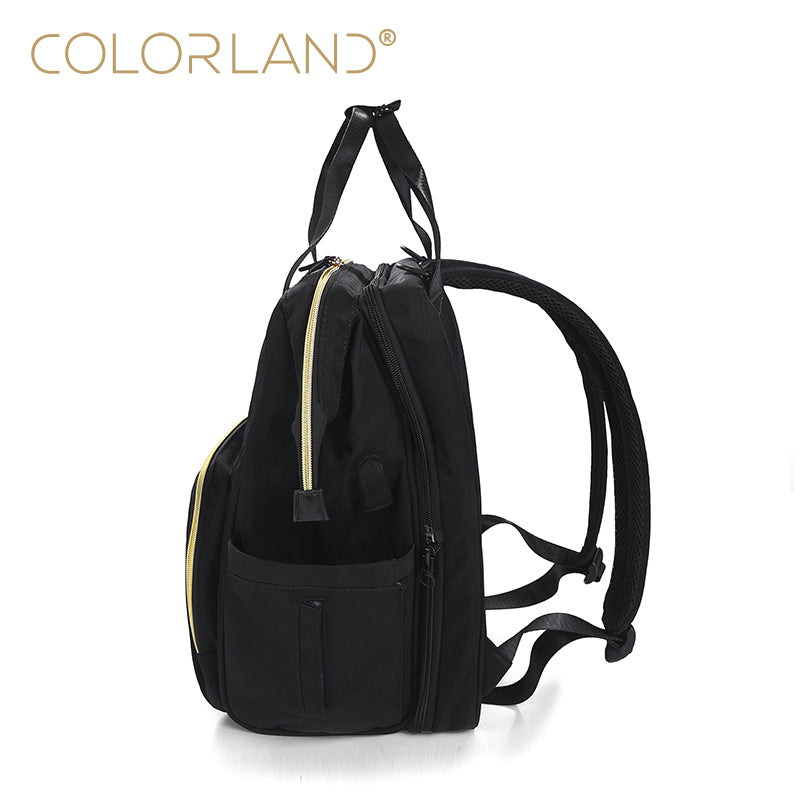 Colorland Diaper Backpack with Bed Bag (BP238)