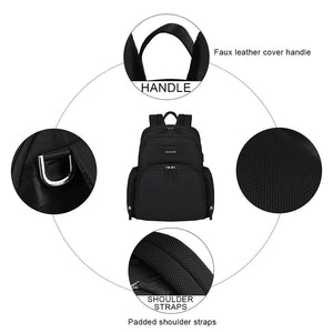 Colorland Mommy Diaper Backpack (BP155-A/Black)