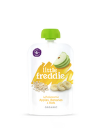 Load image into Gallery viewer, Little Freddie Wholesome Apples, Banana and Oats 100g
