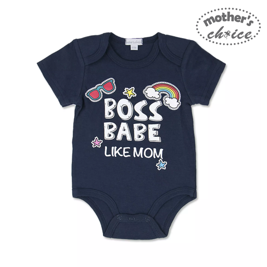 Mother's Choice 1 Piece Onesies Bodysuit (Boss Babe/IT1430)