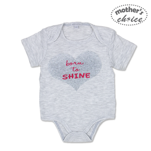 Mother's Choice 1 Piece Onesies Bodysuit (Born to Shine/IT1432)