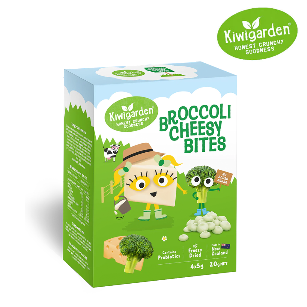 Kiwigarden Broccoli Cheesy Bites 20g